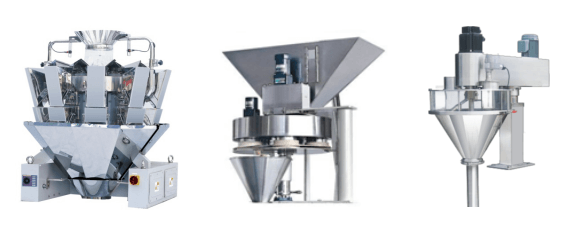 Weighing system of packaging machine