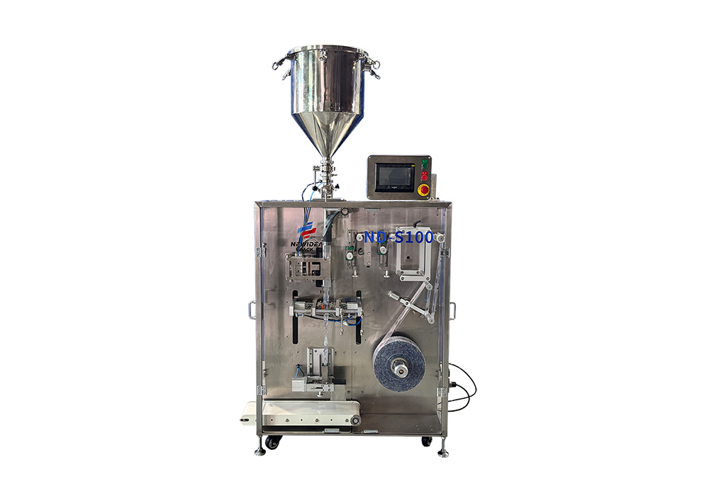 ND-S100PA Single-lane Round corner Paste Sauce Stick Bag Packaging Machine