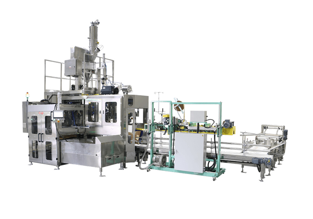 Open mouth bagging systems for bulk products