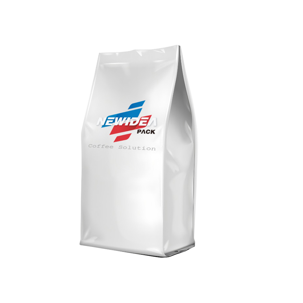 Side gusset bag for coffee packaging