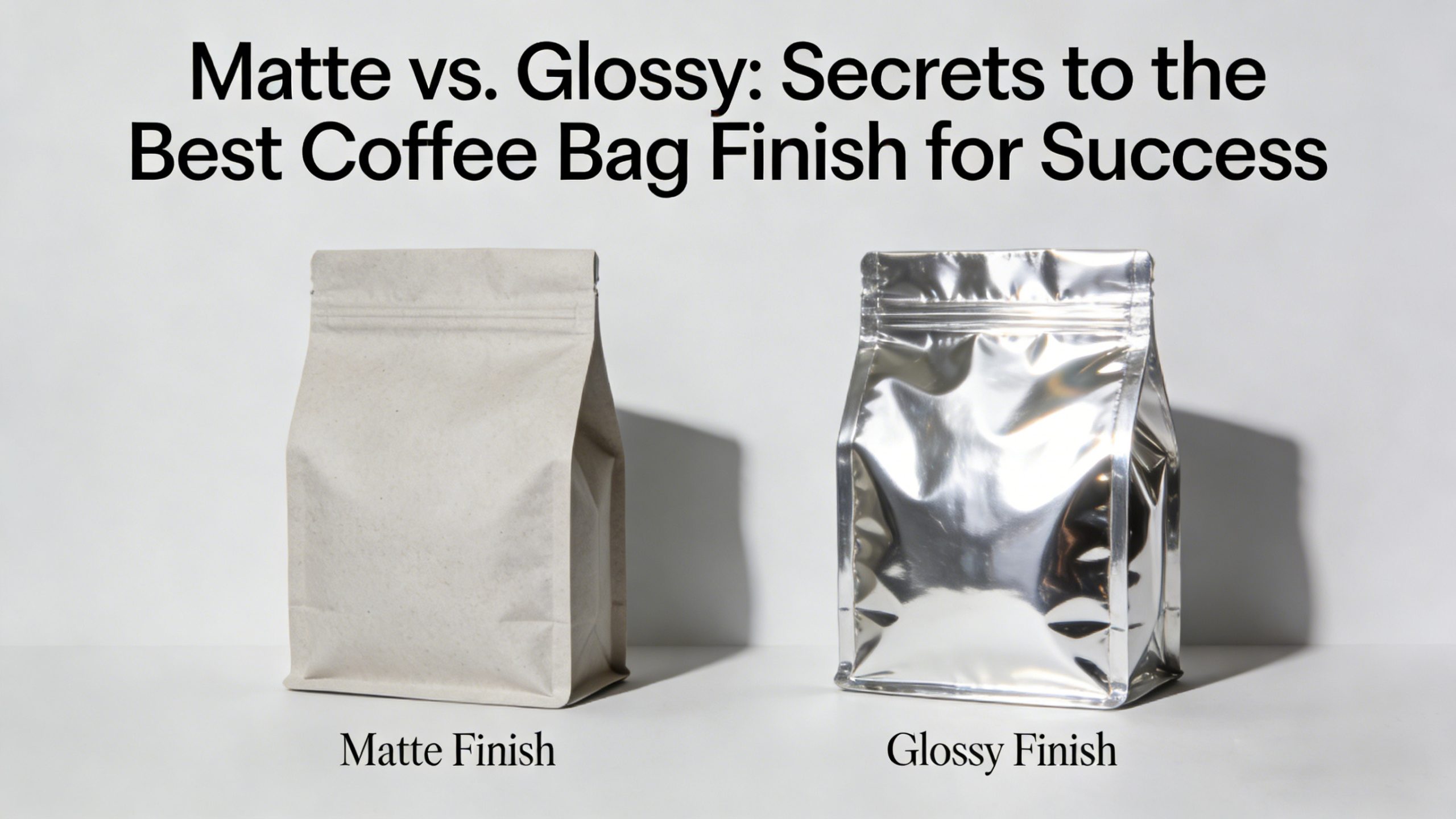 Matte vs. Glossy: Secrets to the Best Coffee Bag Finish for Success