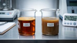 Shelf life comparison chart showing how vacuum packed coffee beans outperform valve bags