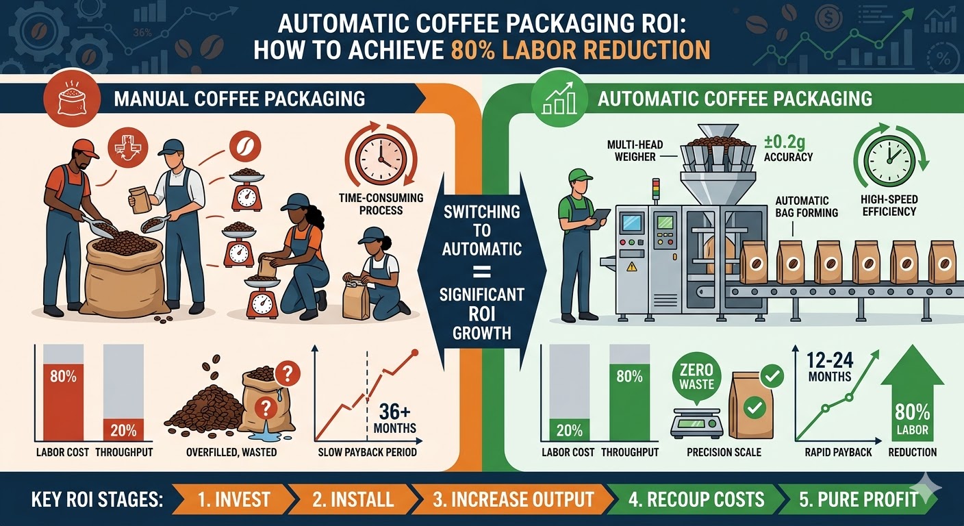 Automatic Coffee Packaging Efficiency & ROI
