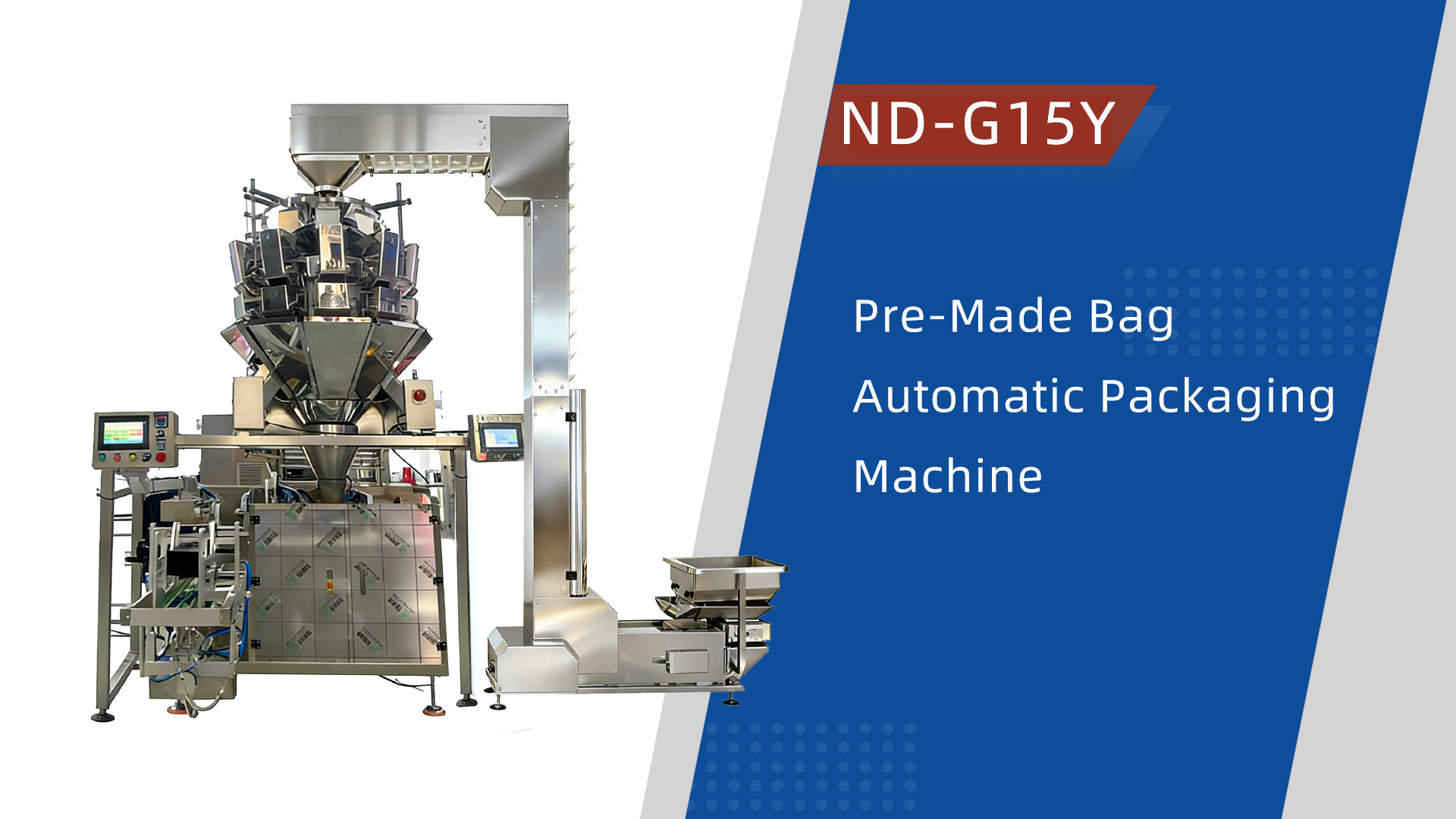 ND-P300 RE-MADE POUCHES PACKAGING MACHINE Video cover