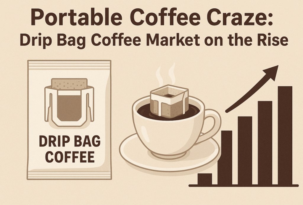 Portable Coffee CrazeDrip Bag Coffee Marktet on the Rise