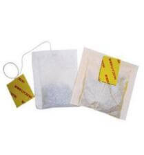 tea bag inner bag with thread and tag